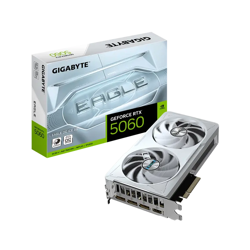 Gigabyte Geforce Rtx 5060 | Eagle Ice Oc Sff 8Gb Gpu 1