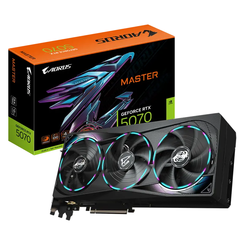 Gigabyte Geforce Rtx 5070 | Aorus Master 12Gb Gpu 1