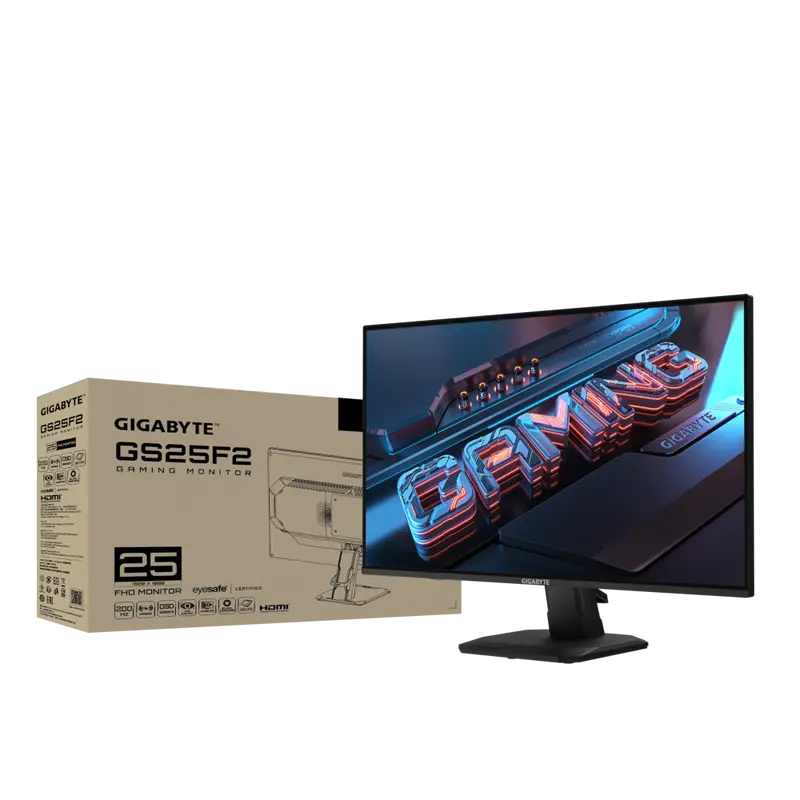 Gigabyte Gs25f2 24.5" Fhd 200Hz Ss Ips Panel 1