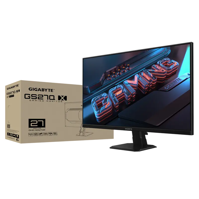 Gigabyte Gs27q X | 27" 240Hz 1440P (Qhd) Ips Gaming Monitor 1