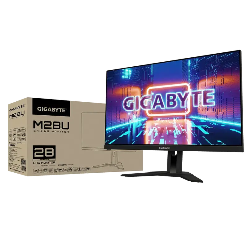 Gigabyte M28u 28" Uhd (4K) 144Hz Ss Ips Panel 1