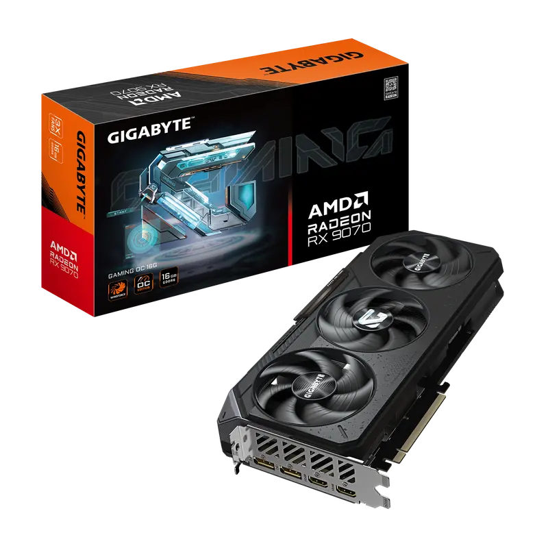 Gigabyte Radeon Rx 9070 | Gaming Oc 16Gb Gpu 1