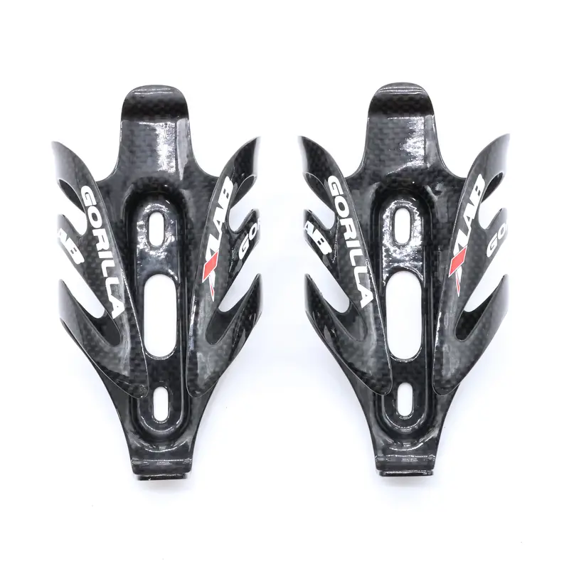 Gorilla Xlab 3K Weave Carbon Top Load Bottle Cage Pair - 73G 1
