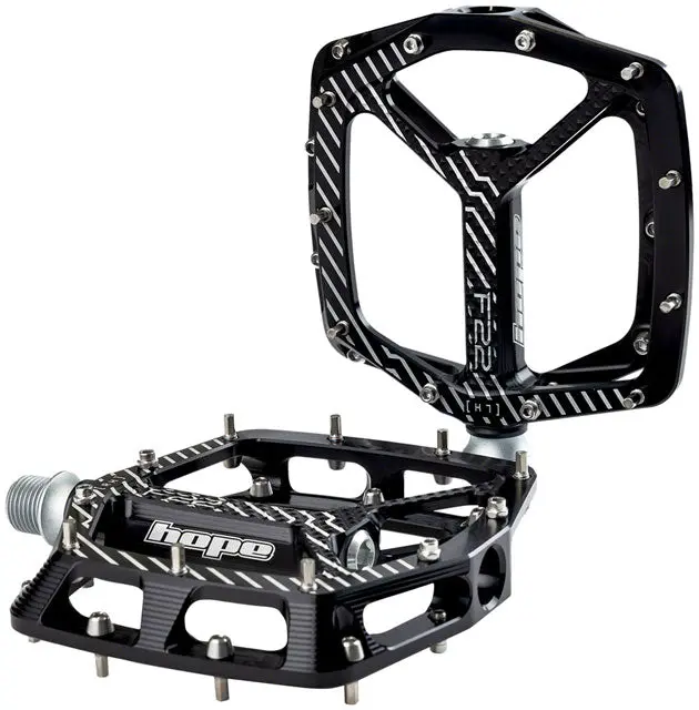 Hope F22 Pedals - Platform, Aluminum, 9/16" 1