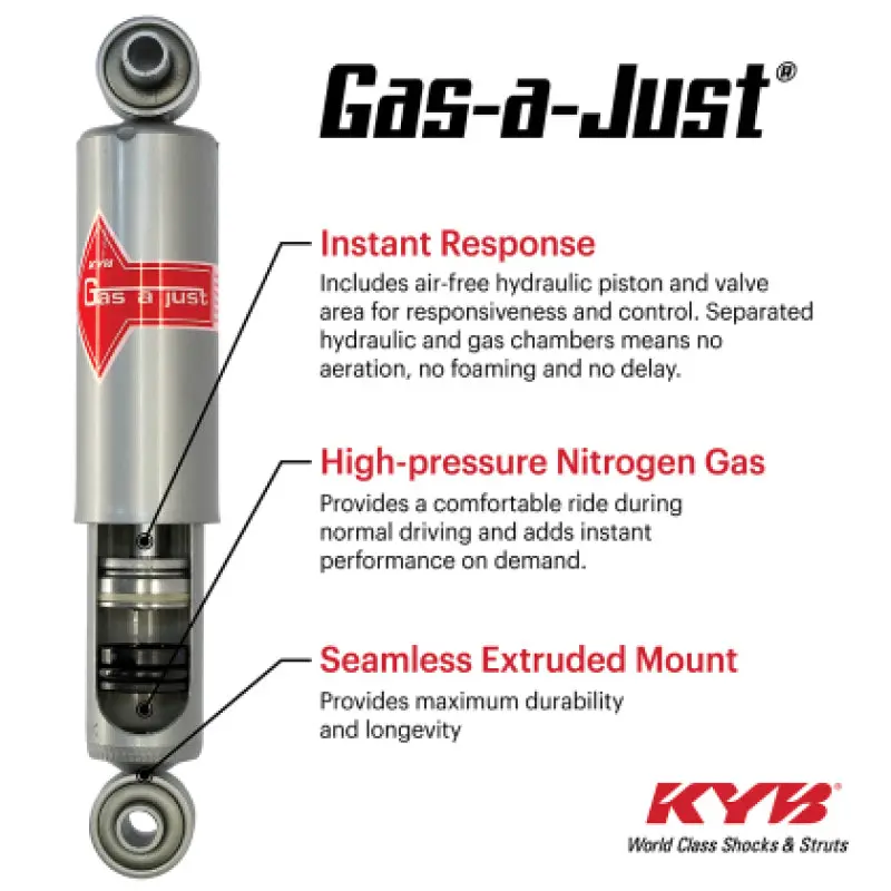 Kyb 2004 Subaru Impreza Wrx Sti Gas-A-Just Strut - Front Right 1
