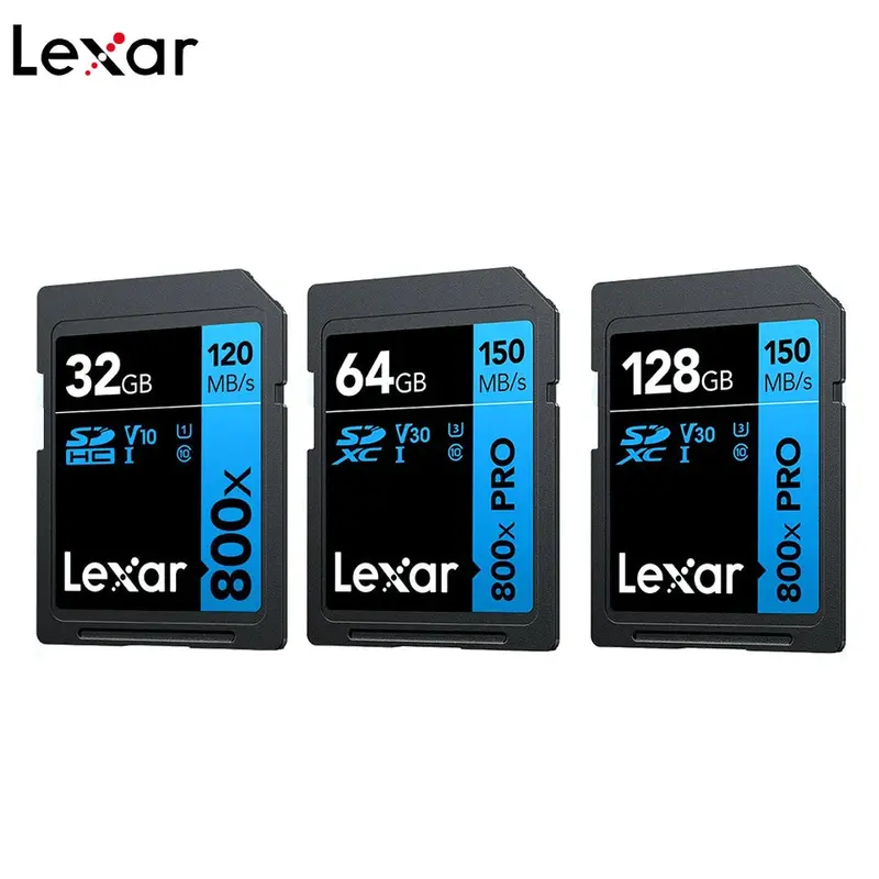 Lexar Performance Blue Series 800X | R95/W45 Mb/S Sdxc™ Uhs-I Cards 1