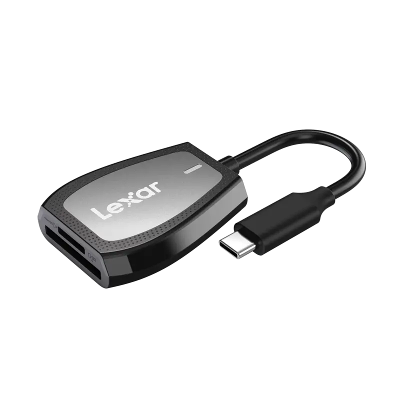 Lexar Rw470 | Microsd + Sd Card Reader Usb3.2 Type C 1