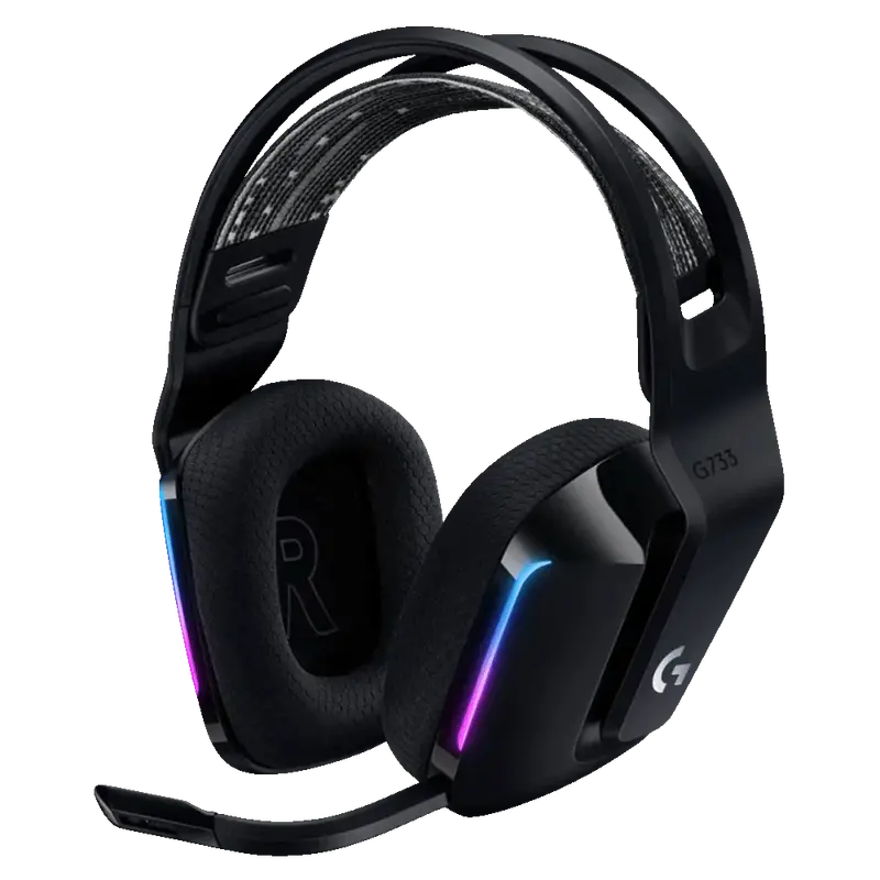 Logitech G733 Lightspeed Wireless Rgb Gaming Headset 1