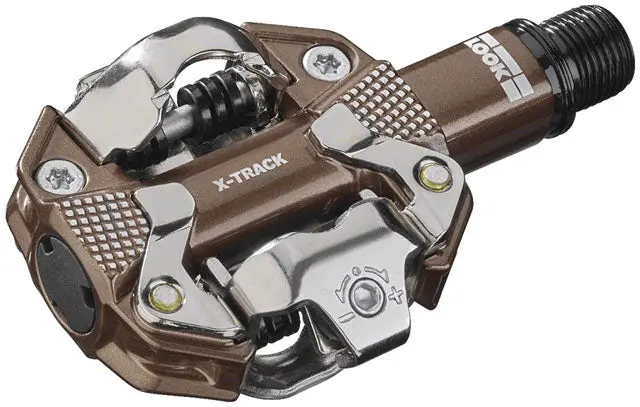 Look X-Track Pedals - Dual Sided Clipless, Chromoly,  9/16", Gravel Edition 1
