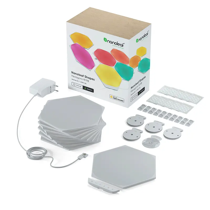 Nanoleaf Shapes (Hexagon) Smarter Kit (9 Panels) 1