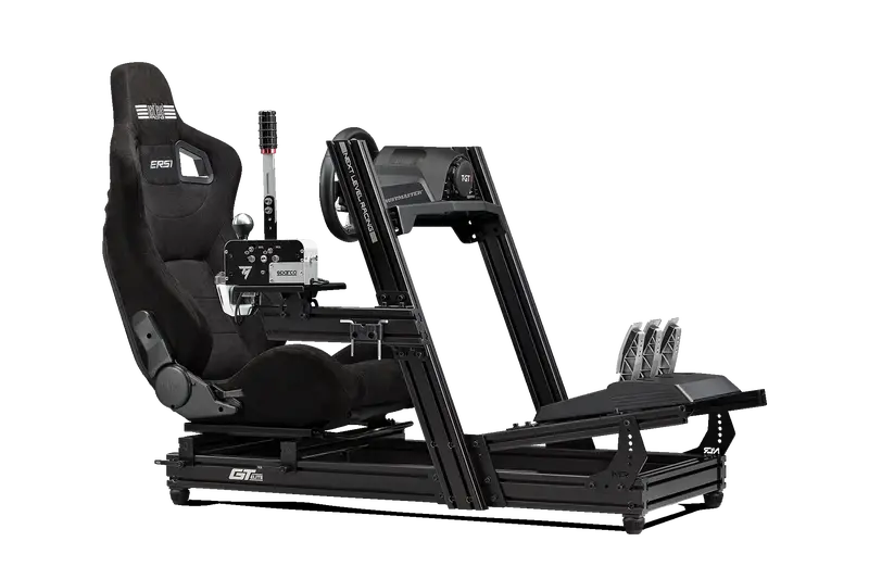 Next Level Racing Gtelite Aluminium Simulator Cockpit - Wheel Plate Edition | Racing Cockpit Frame 1