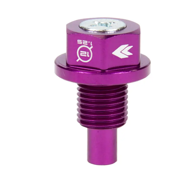 Nrg Magnetic Oil Drain Plug M12x1.25 Infiniti/Lexus/Nissan/Toyota - Purple 1