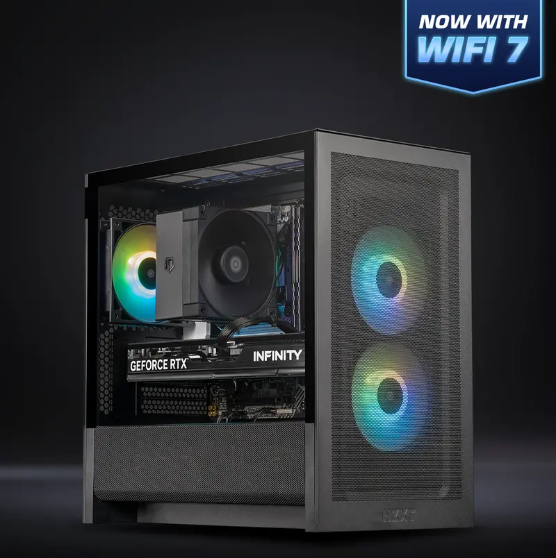 Nzxt H3 Special 1 - Black : L3x Amd / Ryzen 5 7500F + Geforce Rtx 5060 Ti 1