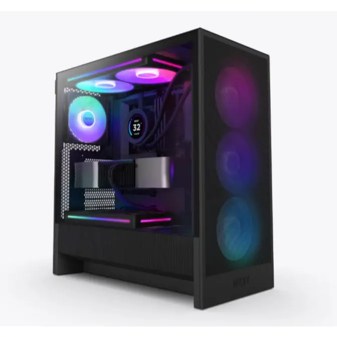 Nzxt H5 Flow Rgb 2024 | Atx Tempered Glass Case 1