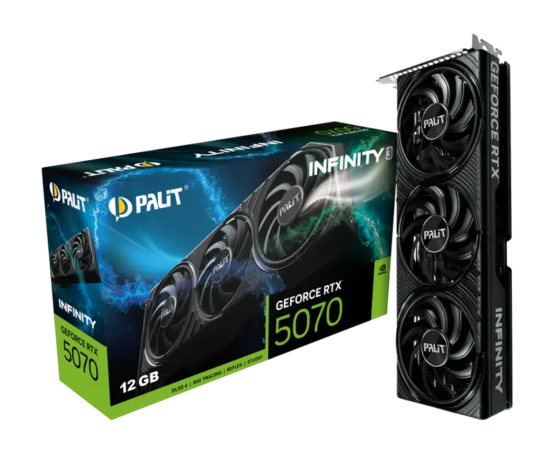 Palit Geforce Rtx 5070 | Infinity 3 12Gb Gpu 1