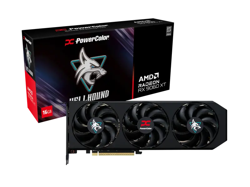 Powercolor Radeon Rx 9060 Xt | Hellhound 16Gb Gpu 1