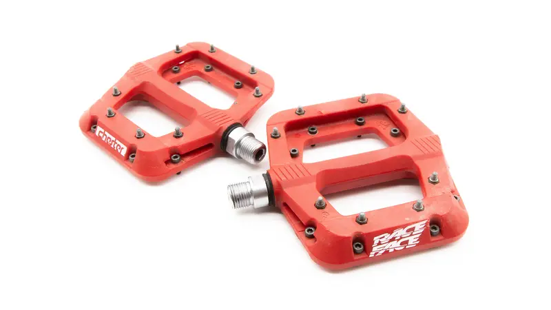 Race Face Chester Flat Red Mtb Pedals 375G 1