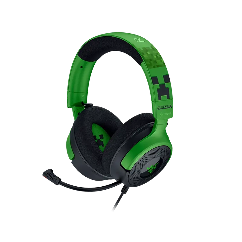 Razer Kraken V4 X Wired Usb Headset - Minecraft Edition 1