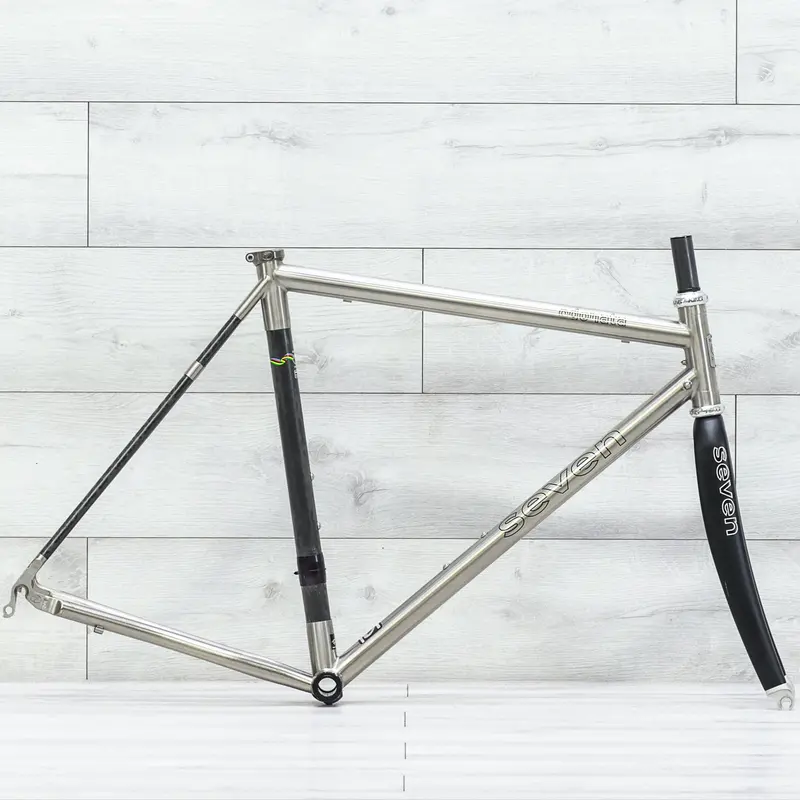 Seven Cycles Odonata Titanium Carbon Road Bike Frameset - 2001, 53Cm 1