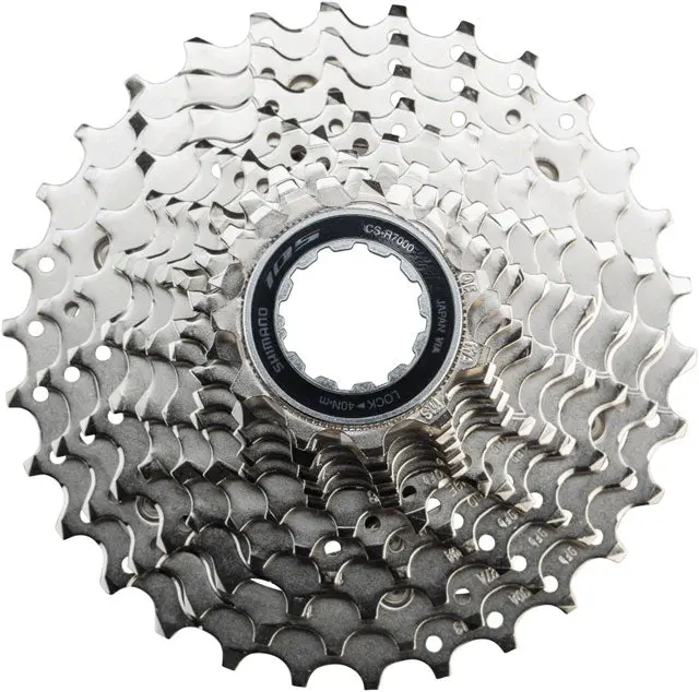Shimano 105 Cs-R7000 Cassette - 11 Speed, 11-30T, Silver 1