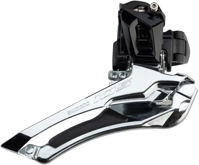Shimano 105 Fd-R7000-Bsml Front Derailleur - 11-Speed, Double, 31.8Mm Clamp Band, Down-Swing Front Derailleur, Black 1