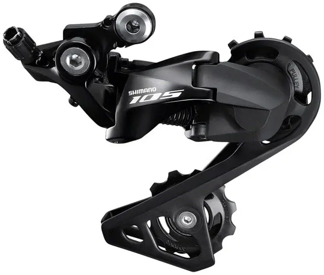 Shimano 105 Rd-R7000-Ss Rear Derailleur - 11-Speed, Short Cage, Black 1