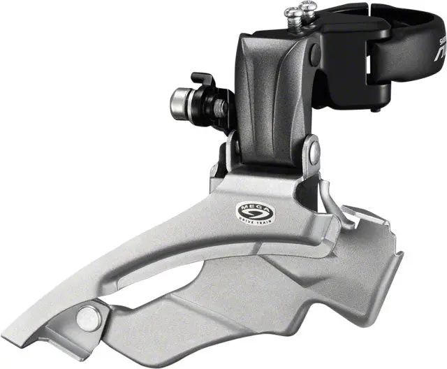 Shimano Altus Fd-M371 9-Speed Triple Down-Swing Dual-Pull Front Derailleur 1