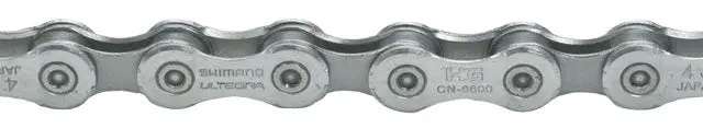 Shimano Cn-6600-10 Chain - 10-Speed, 116 Links, Silver/Gray 1