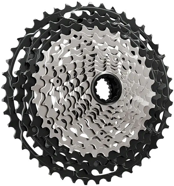 Shimano Cs-M9101-12 Cassette - 12-Speed, 10-45T, Black/Gray, Micro Spline 1