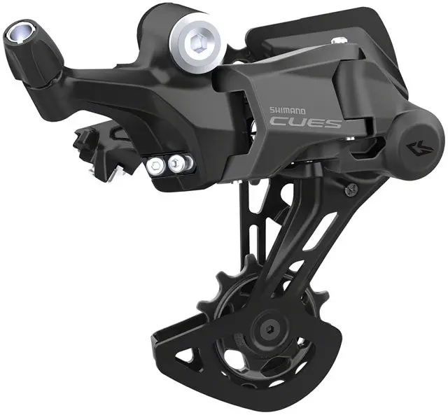 Shimano Cues Rd-U4000-Gs Rear Derailleur - 9-Speed, Shadow Design, Direct Attach, Medium Cage, Black 1