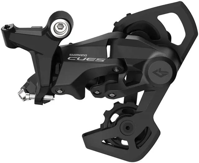 Shimano Cues Rd-U4010 Rear Derailleur - 9/10-Speed, Shadow Design, Direct Attach, Short Cage, Black 1