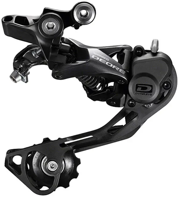 Shimano Deore Rd-M6000-Sgs Rear Derailleur - 10 Speed, Long Cage, Black 1