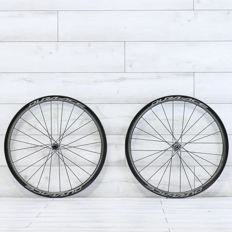 Shimano Dura-Ace C40 Carbon Wheelset - 700C, Tubeless, Center Lock, Hg 11 - Speed 1
