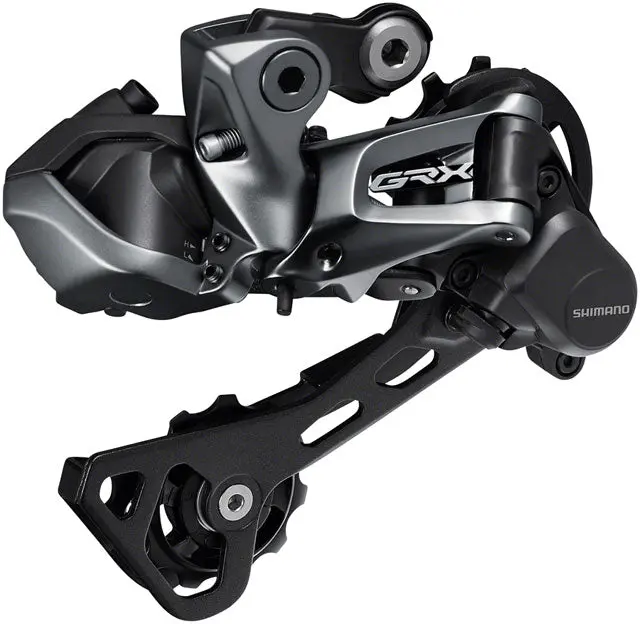 Shimano Grx Rd-Rx817 Rear Derailleur - 11-Speed, Long Cage, Black, With Clutch, Di2, For 1X 1