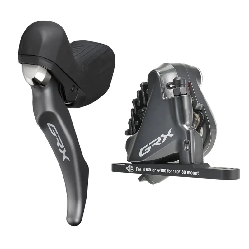 Shimano Grx St-Rx810-La Left Dropper/Brake Lever & Hydraulic Disc Brake Caliper 1