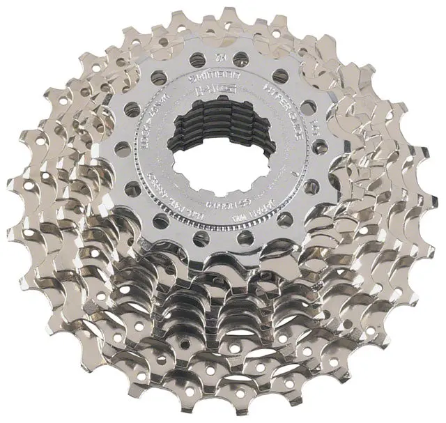 Shimano Sora Cs-Hg50 Cassette - 9 Speed, 12-25T, Silver, Nickel Plated 1