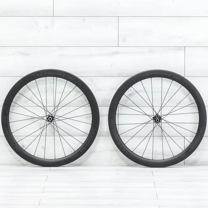 Shimano Ultegra C50 Carbon Disc Wheelset – 700C, Tubeless, Center Lock, Hg Driver, 11/12-Speed 1
