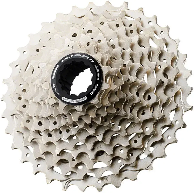 Shimano Ultegra Cs-R8101 Cassette - 12-Speed, 11-34T, Silver 1