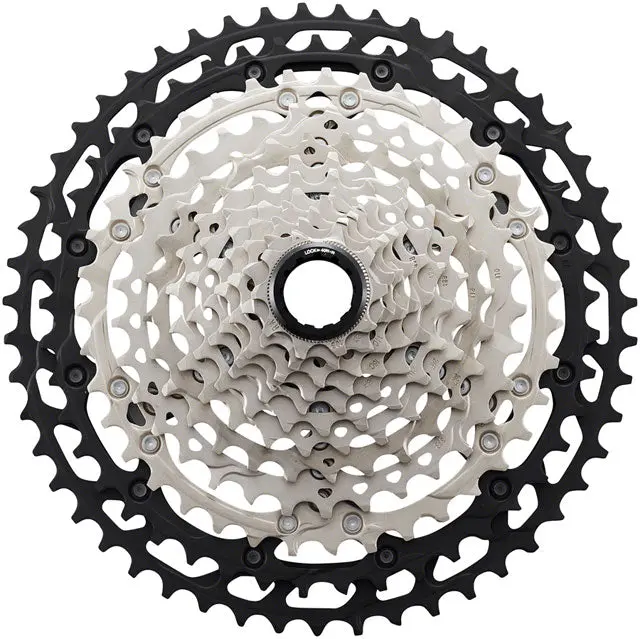 Shimano Xt Cs-M8100 Cassette - 12-Speed, 10-51T, Silver/Black, Micro Spline 1