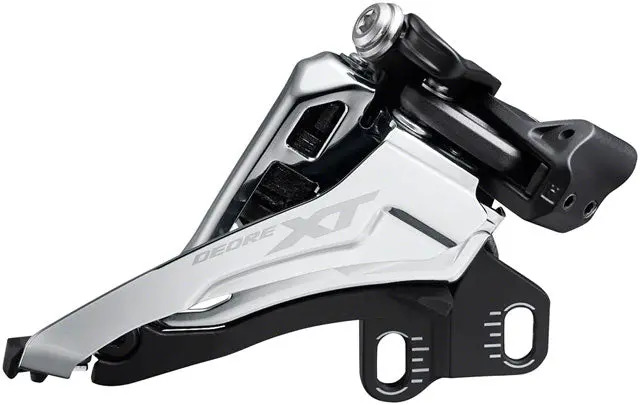 Shimano Xt Fd-M8100-E Front Derailleur - 2X12, E2-Direct Mount, Front Side-Swing, Black 1