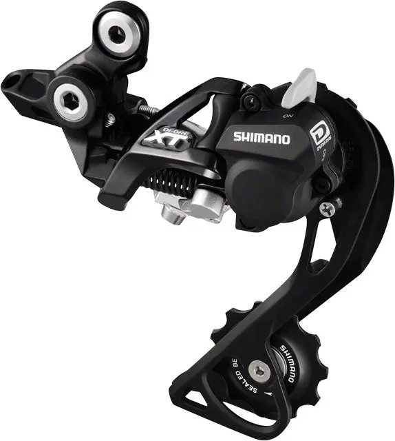 Shimano Xt Rd-M786-Gs Rear Derailleur - 10 Speed, Medium Cage, Black 1