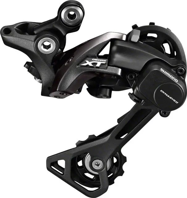 Shimano Xt Rd-M8000-Gs Rear Derailleur - 11 Speed, Medium Cage, Black, With Clutch 1