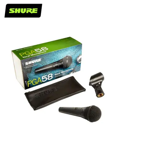 Shure Pga58-Lc | Cardioid Dynamic Vocal Microphone 1