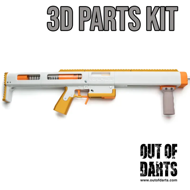 Sillybutts Excalibur 3D Parts + Hardware Kit 1