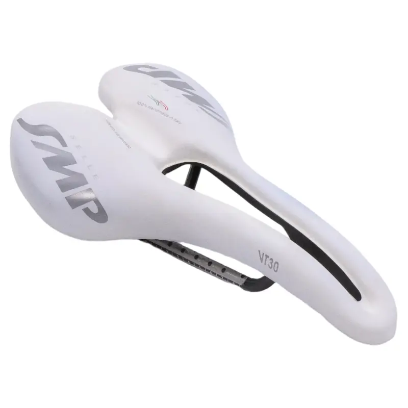Smp Selle Vt30 Carbon Rails White Road Bike Saddle - 155Mm 1