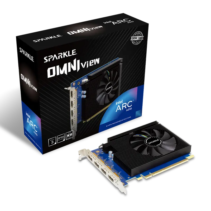 Sparkle Intel Arc A310 | Omni View 4Gb Gpu 1