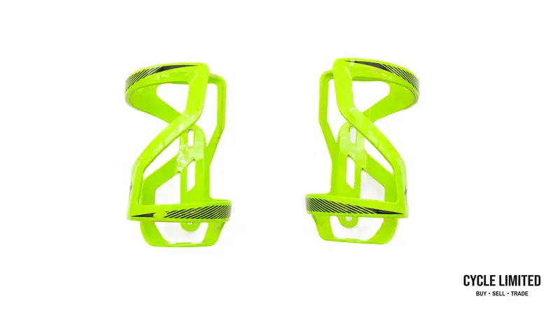 Specialized Zee Bottle Cage Ii Right And Left Load Hyper Green Pair 84G 1