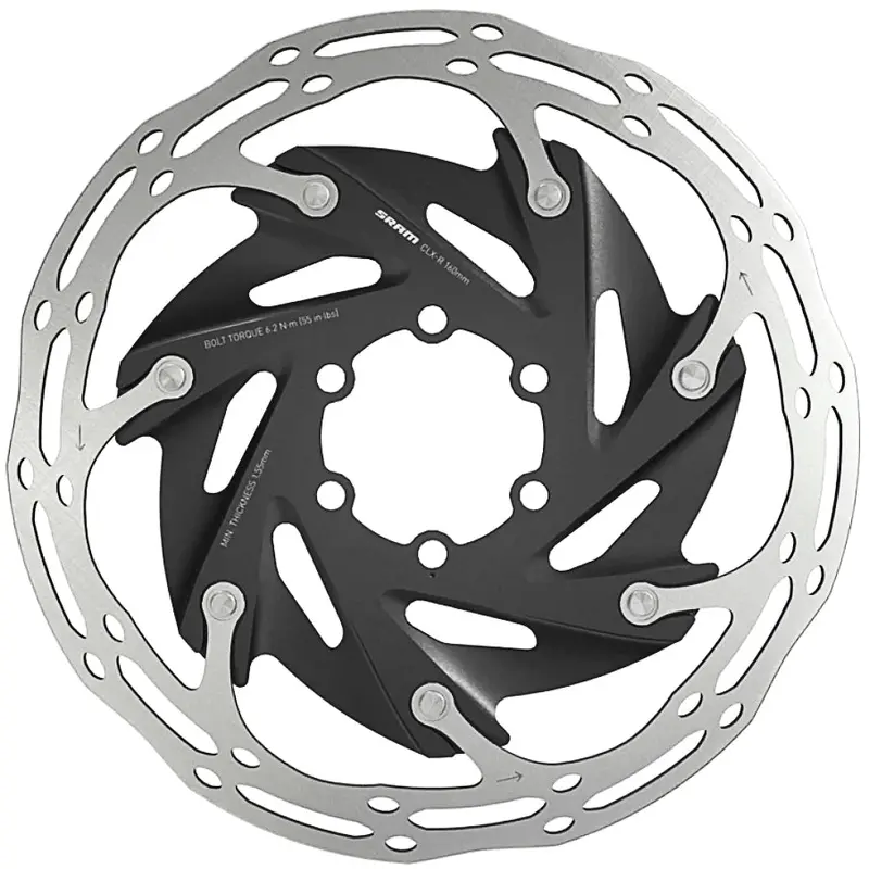 Sram Clx-R 6 Bolt Disc Brake Rotor - 160Mm 1