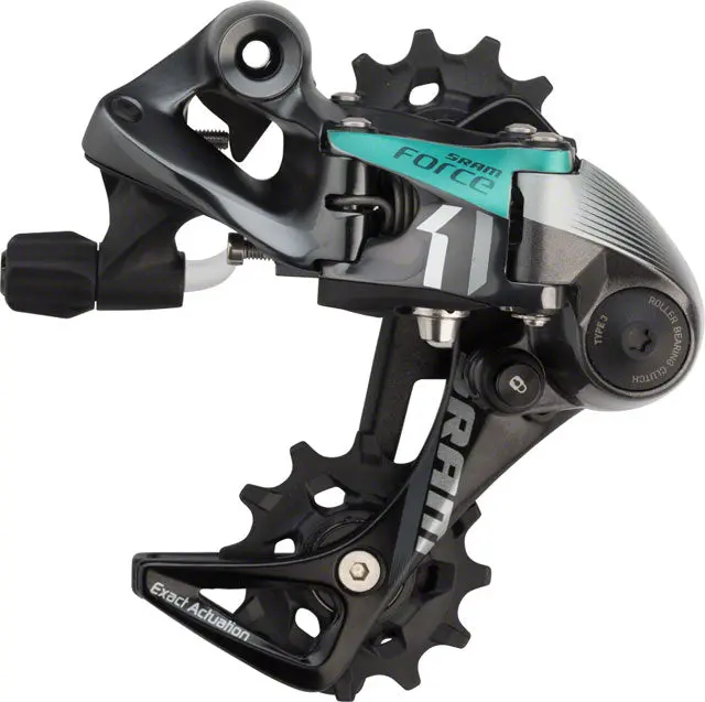 Sram Force 1 Rear Derailleur - 11 Speed, Medium Cage, Gray 1