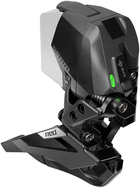 Sram Red Axs Front Derailleur - 2X12-Speed, Braze-On, (Battery Not Included), Black, E1 1
